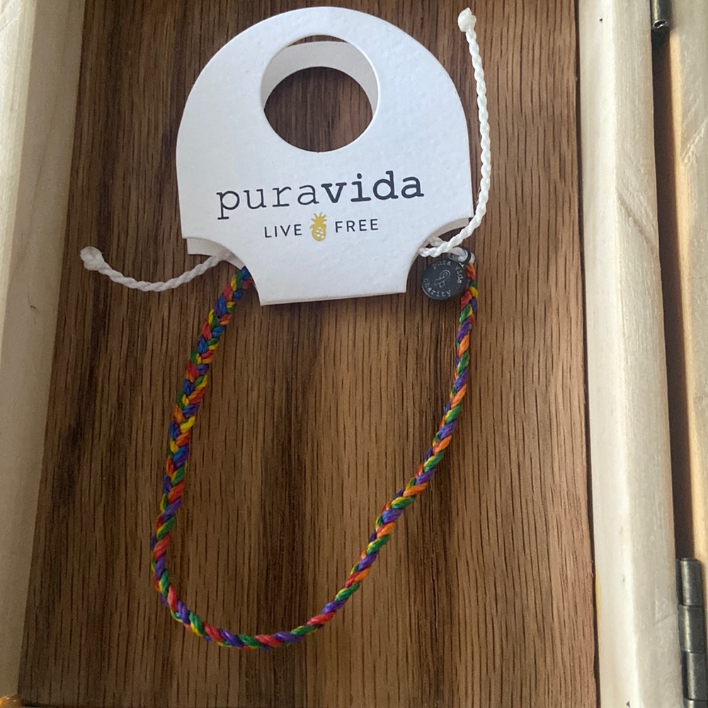puravida pride anklet